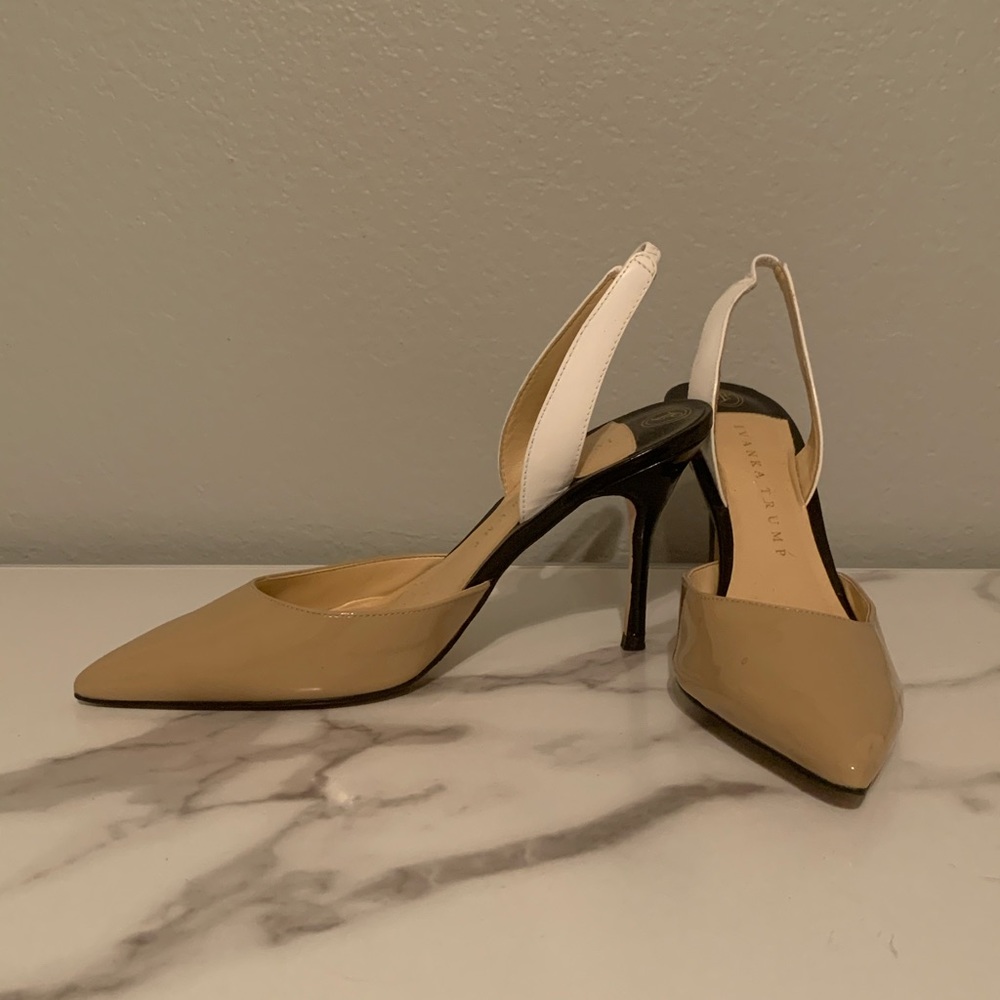 Chic Multi-Tonal Slingbacks